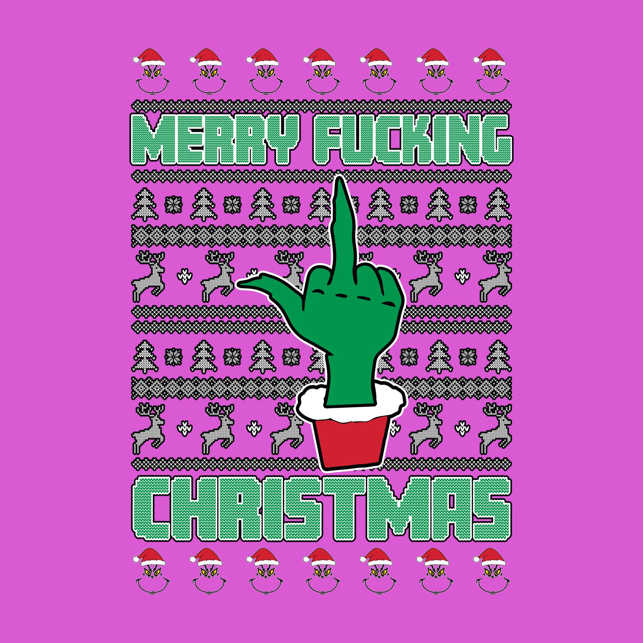 Merry Fucking Christmas Ugly Sweater