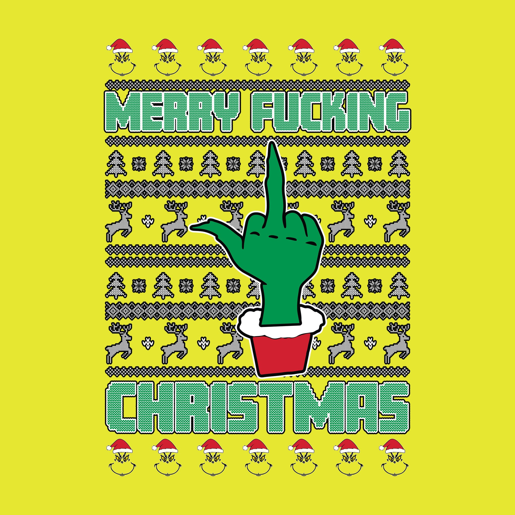 Merry Fucking Christmas Ugly Sweater