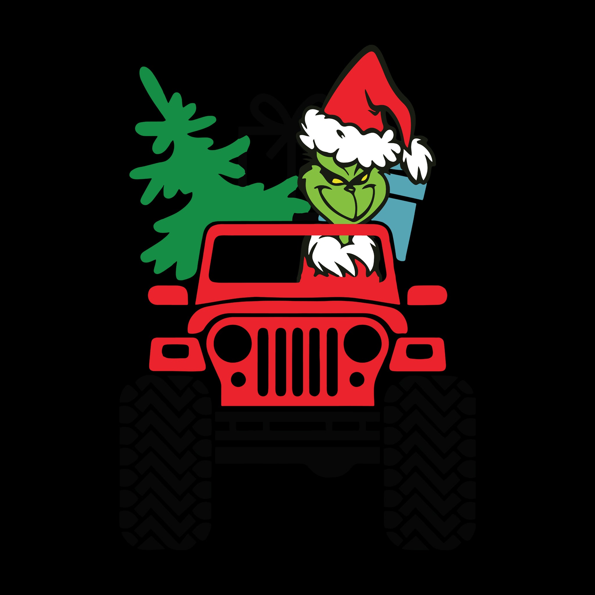 Grinch Jeep