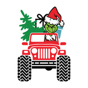 Grinch Jeep