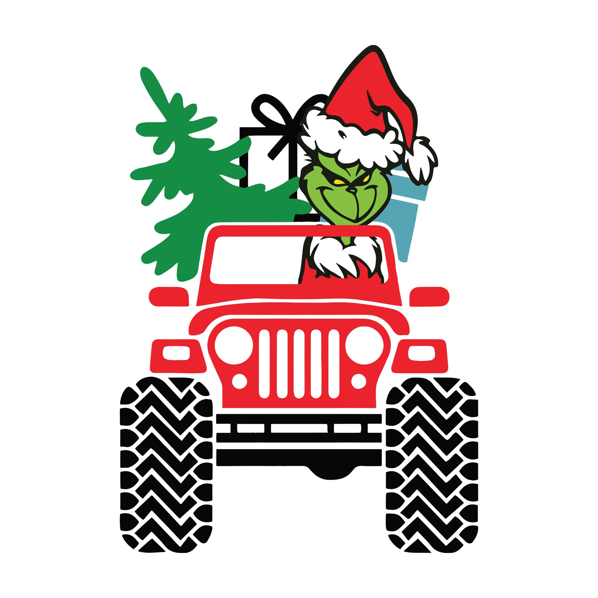 Grinch Jeep
