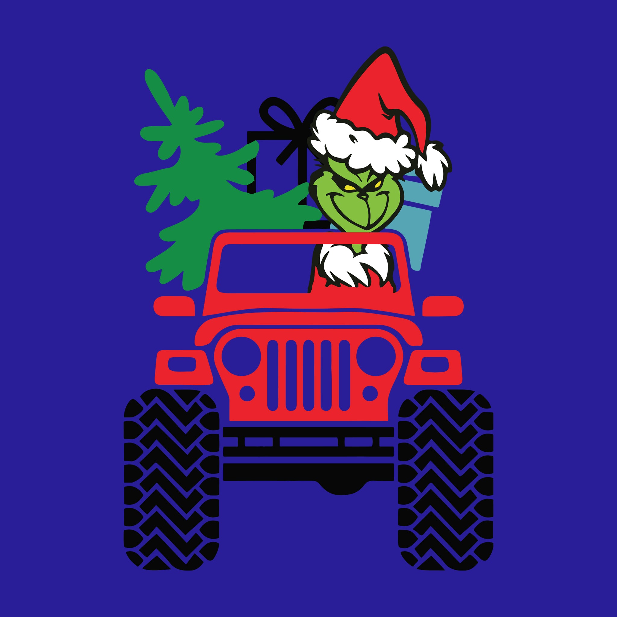 Grinch Jeep