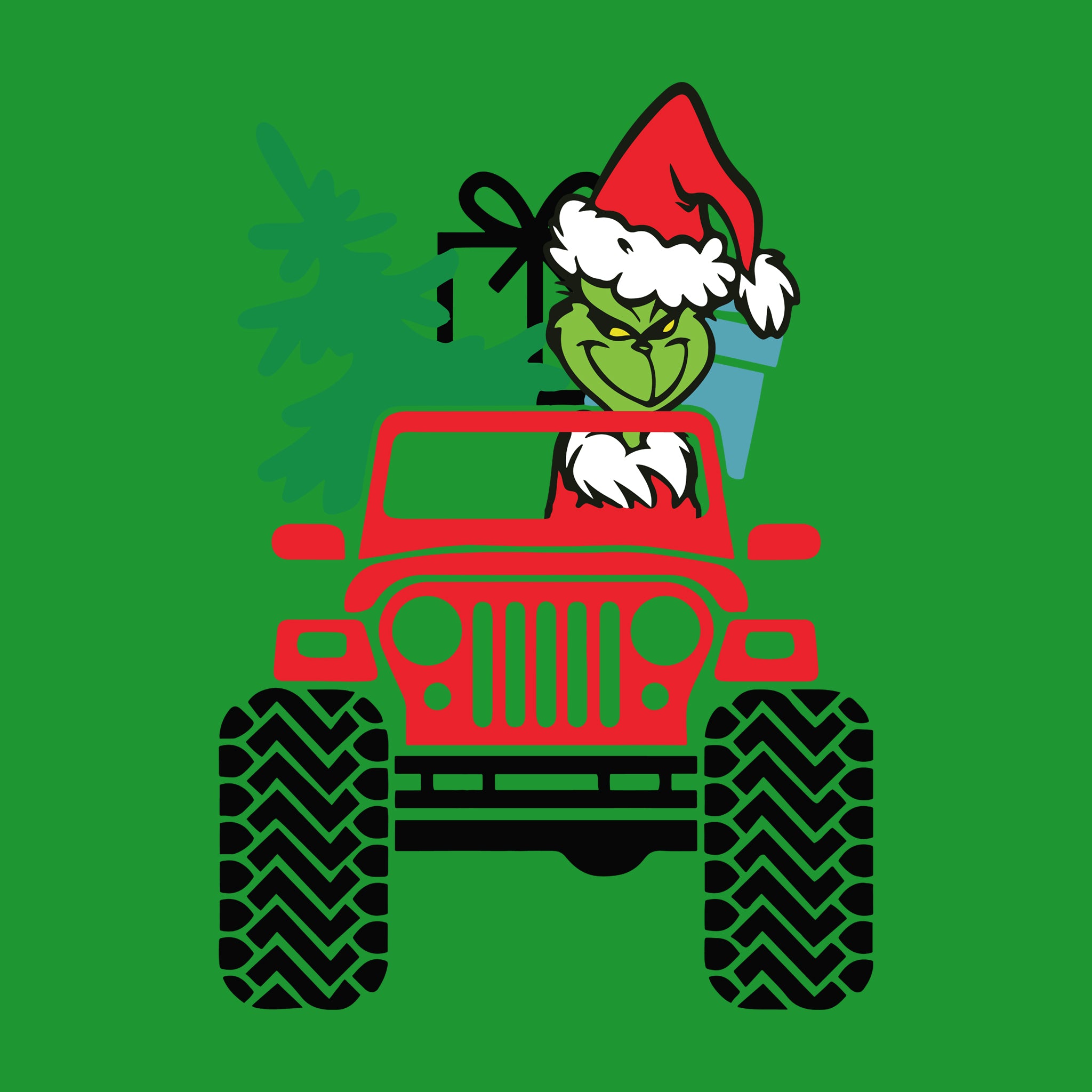 Grinch Jeep