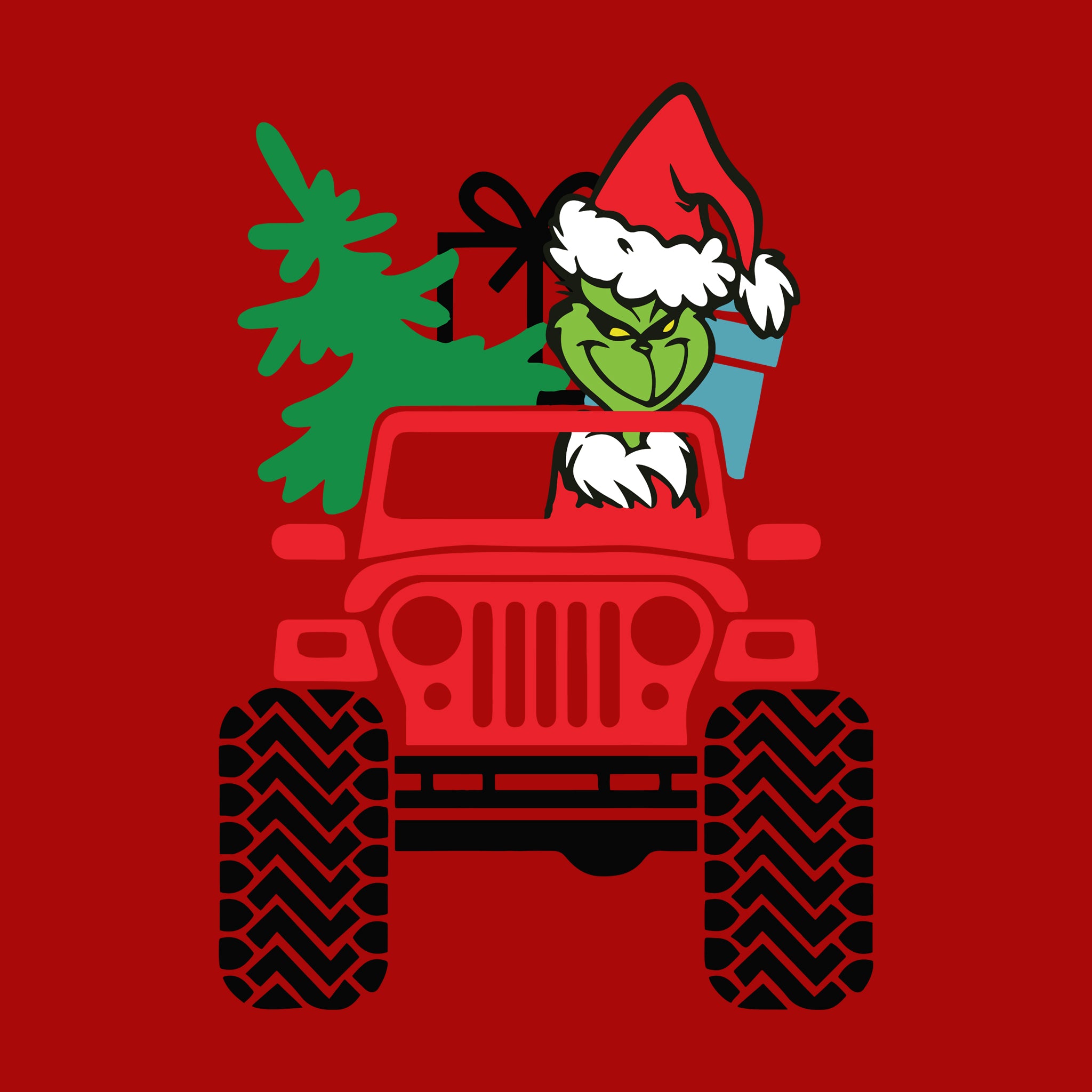 Grinch Jeep