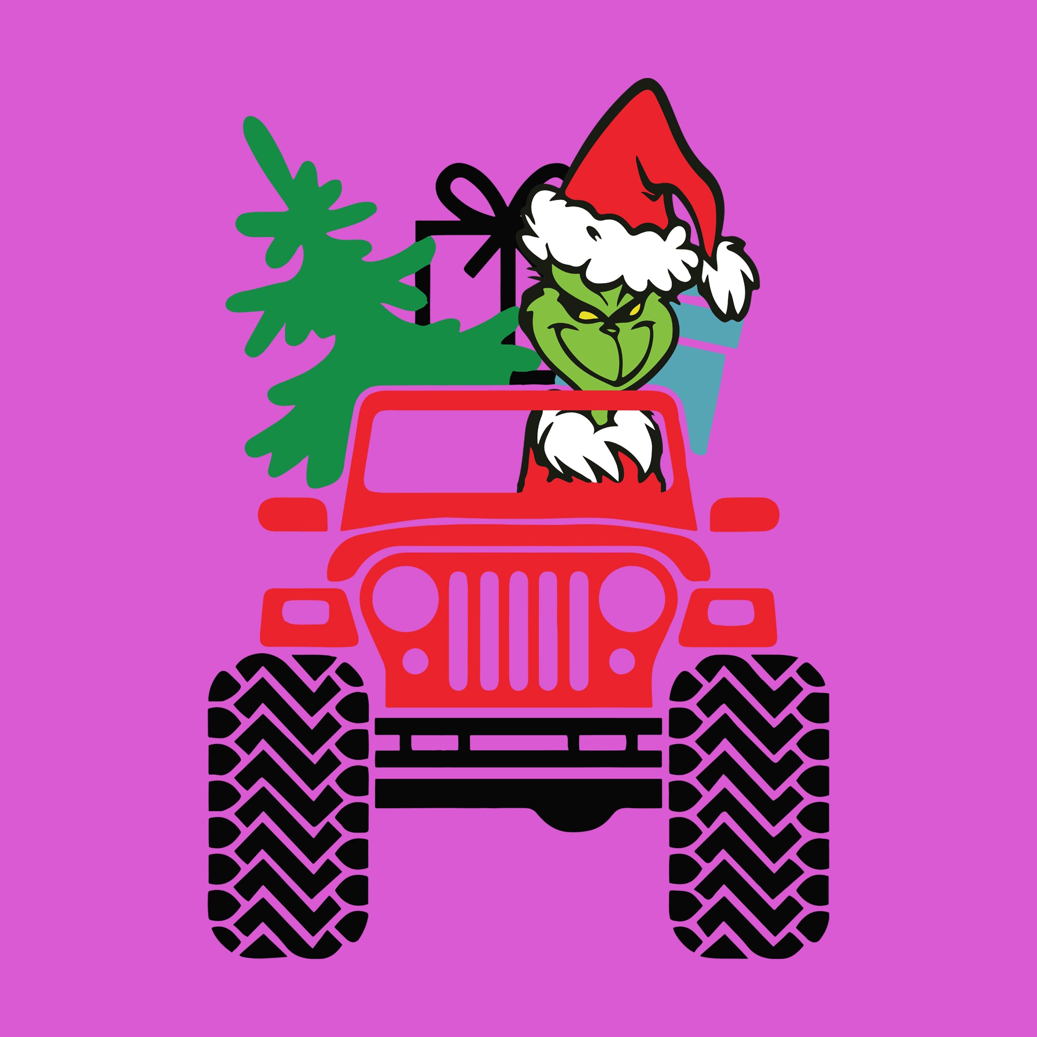 Grinch Jeep