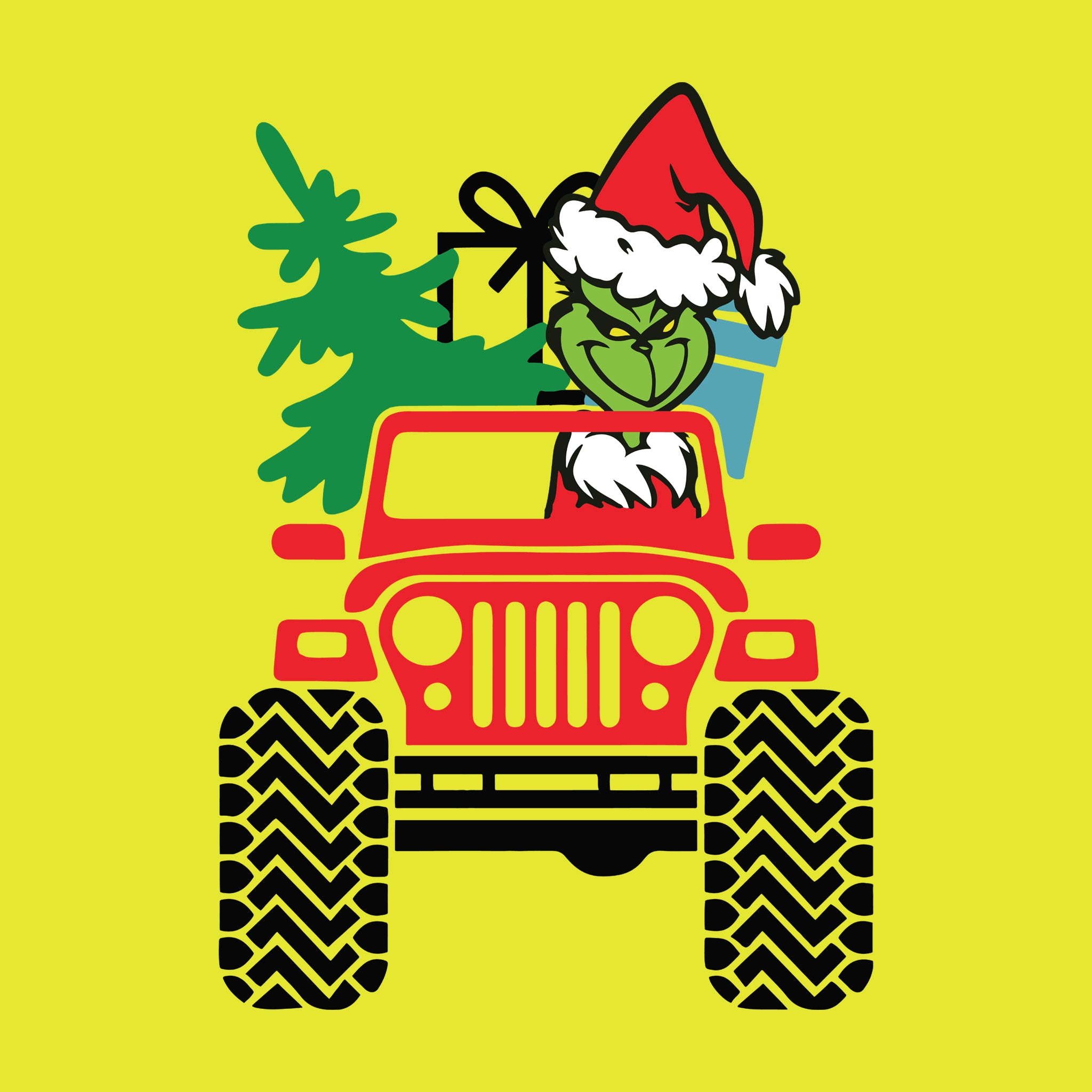 Grinch Jeep