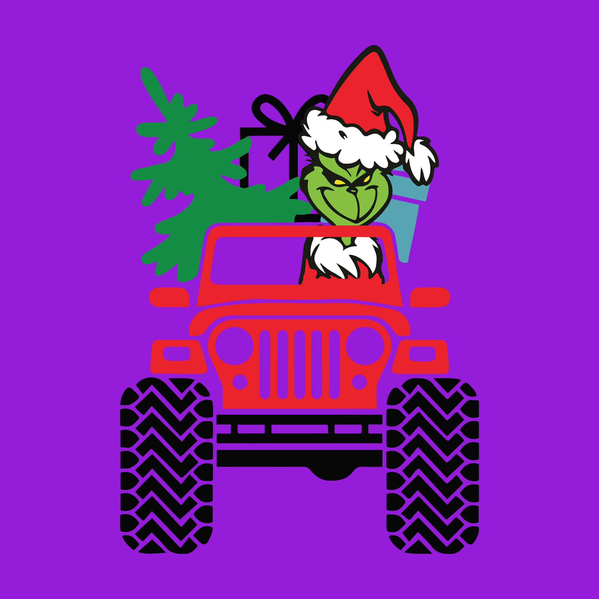 Grinch Jeep