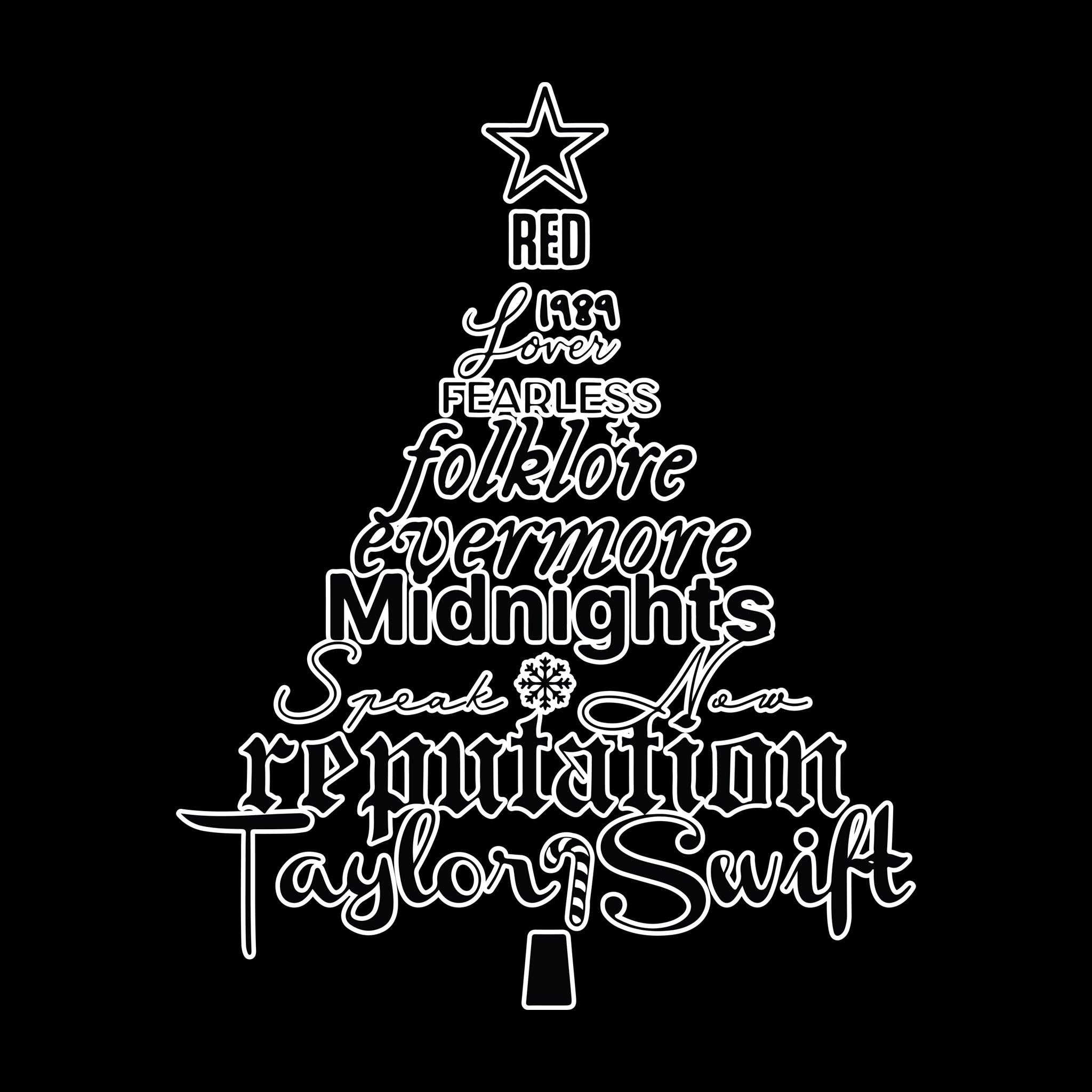 Taylor Swift Christmas Tree