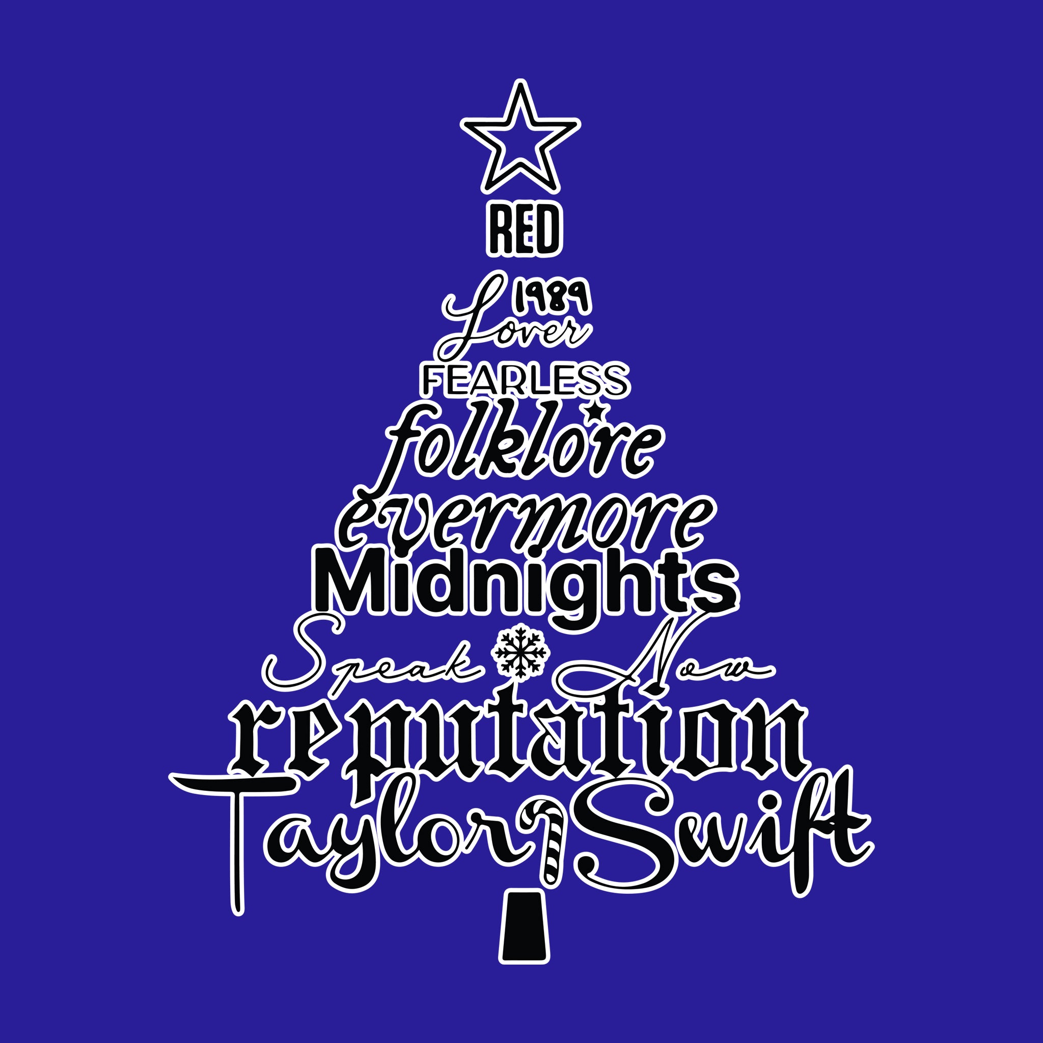 Taylor Swift Christmas Tree