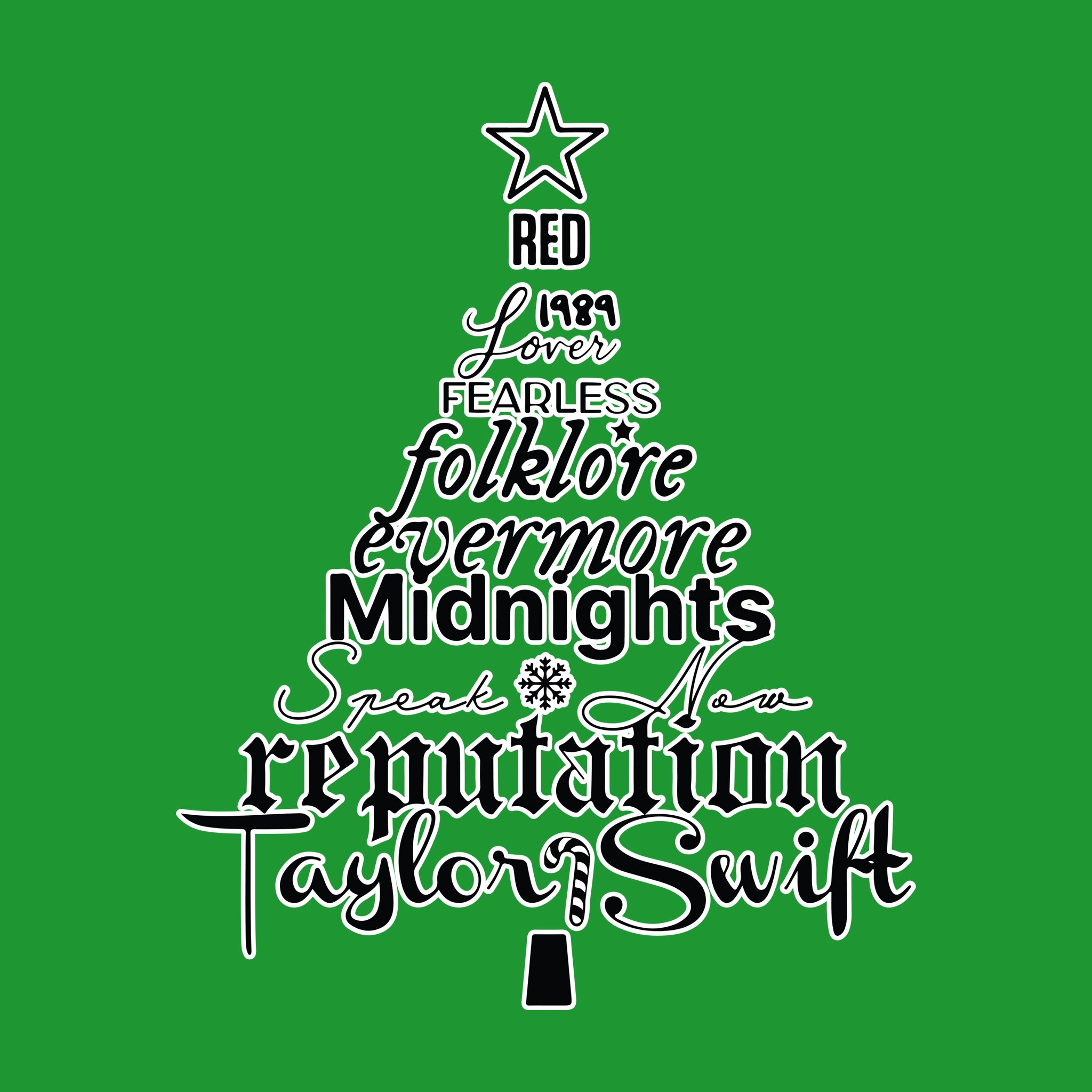 Taylor Swift Christmas Tree