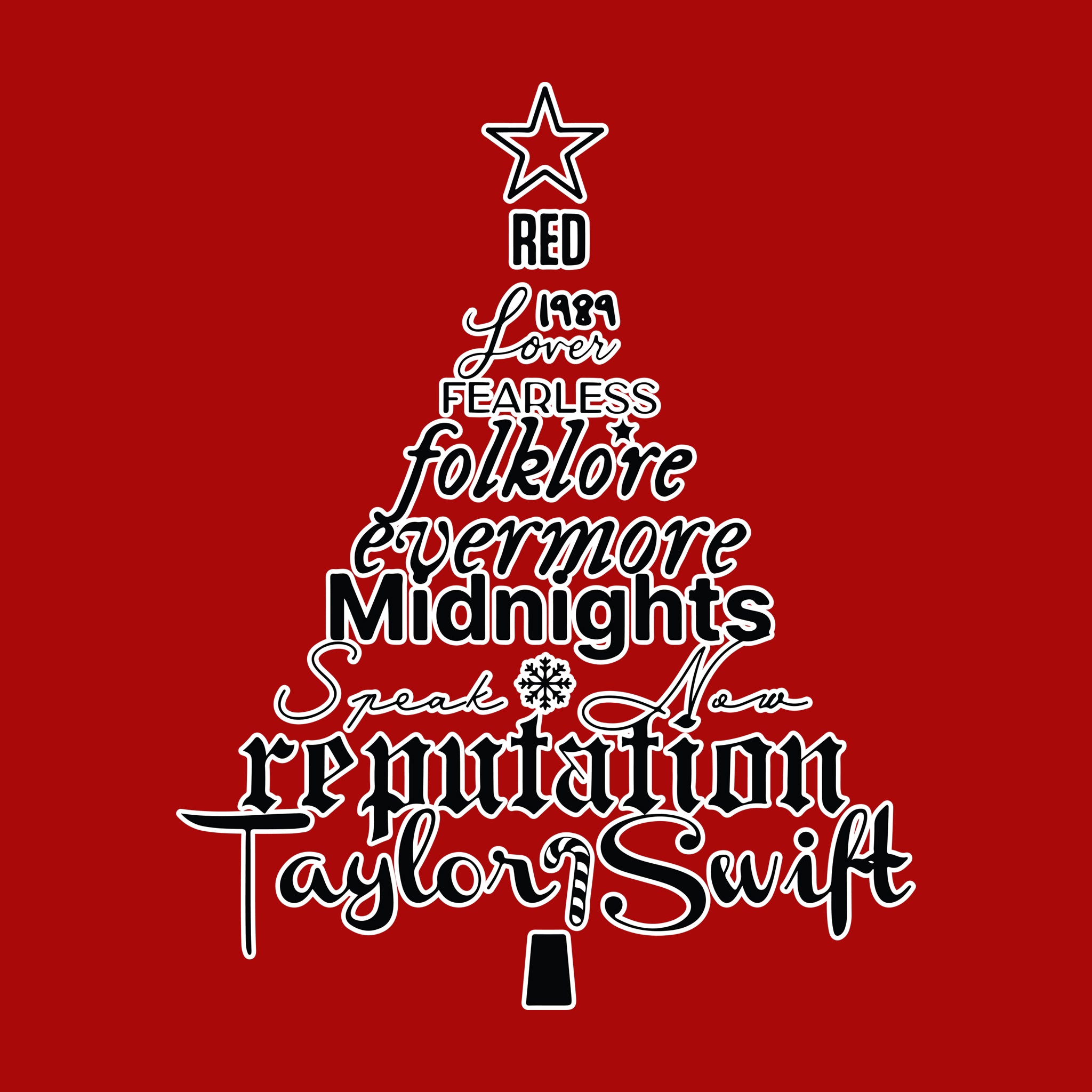 Taylor Swift Christmas Tree