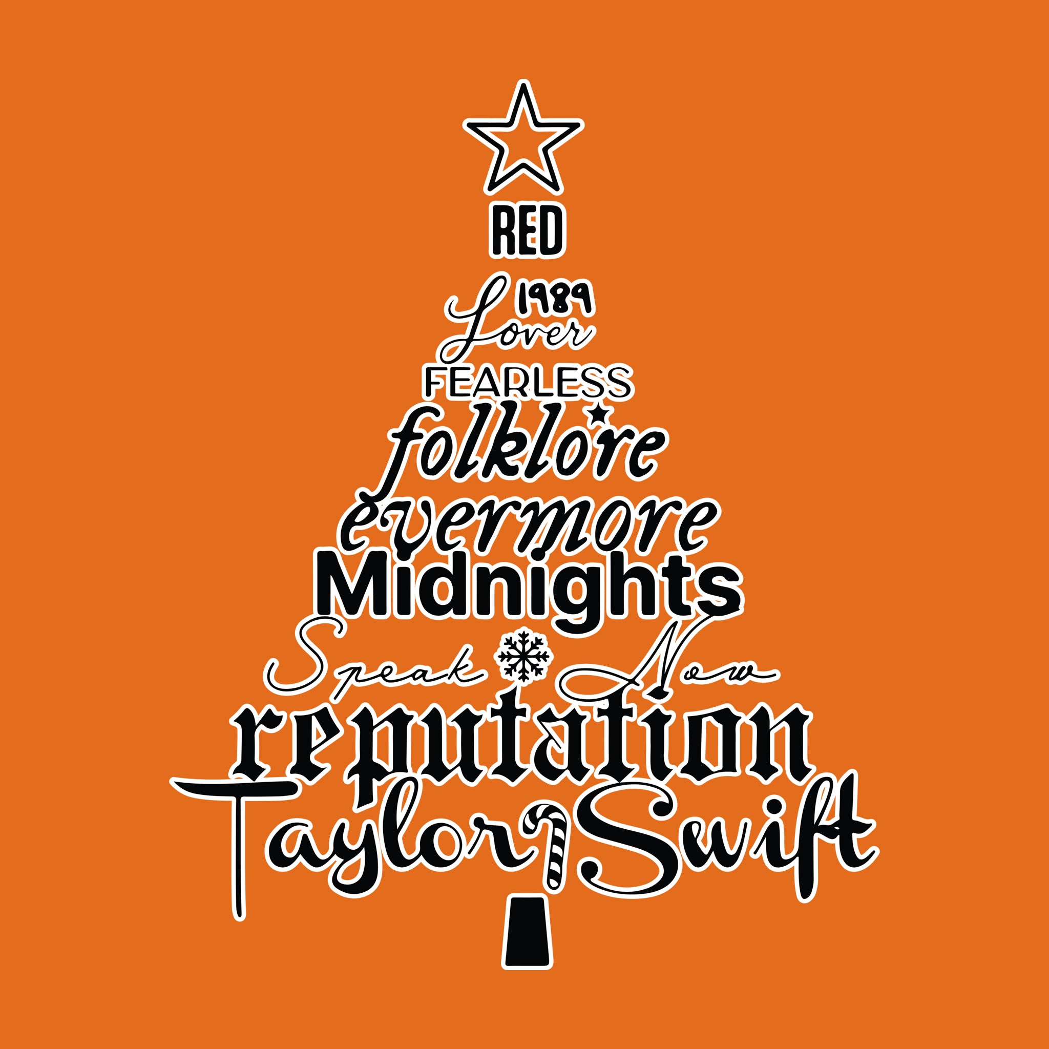 Taylor Swift Christmas Tree