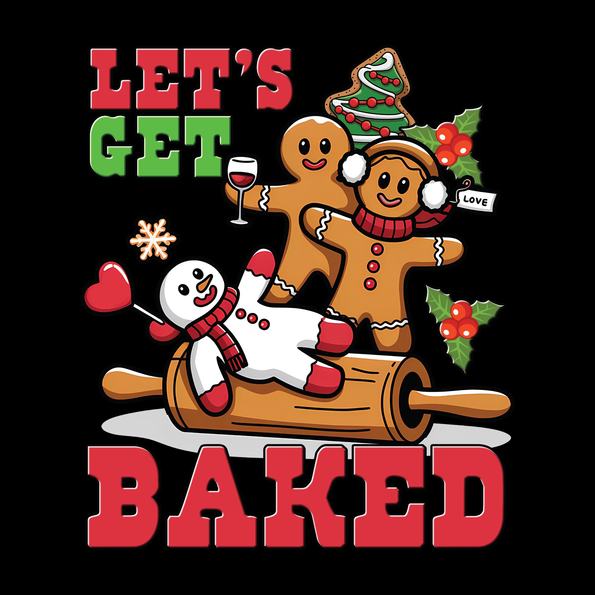 Let's Get Baked Gingerbread Cookies