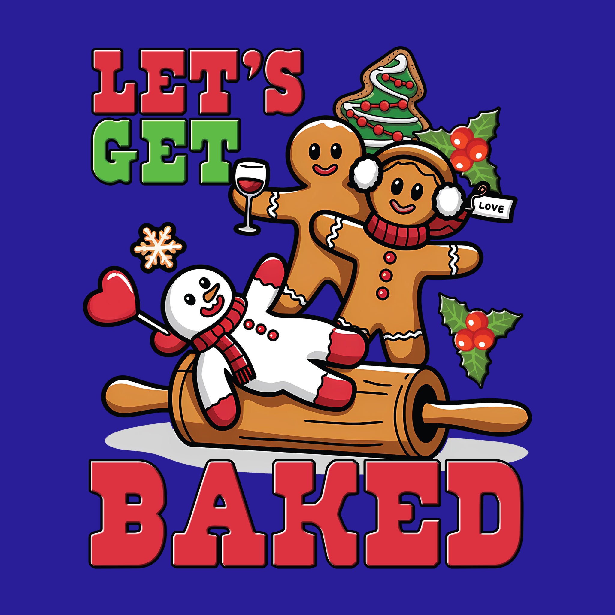 Let's Get Baked Gingerbread Cookies