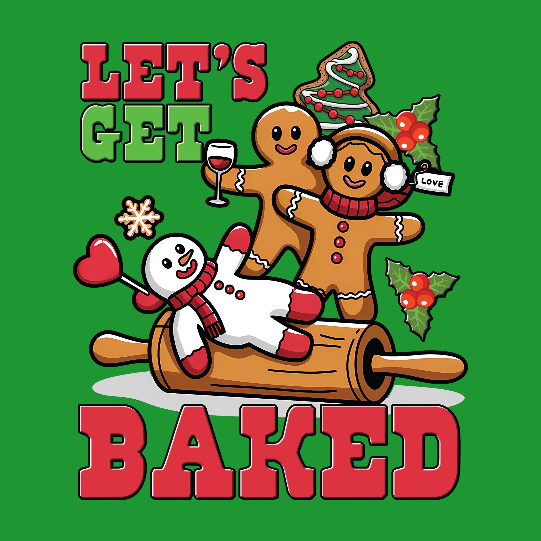 Let's Get Baked Gingerbread Cookies