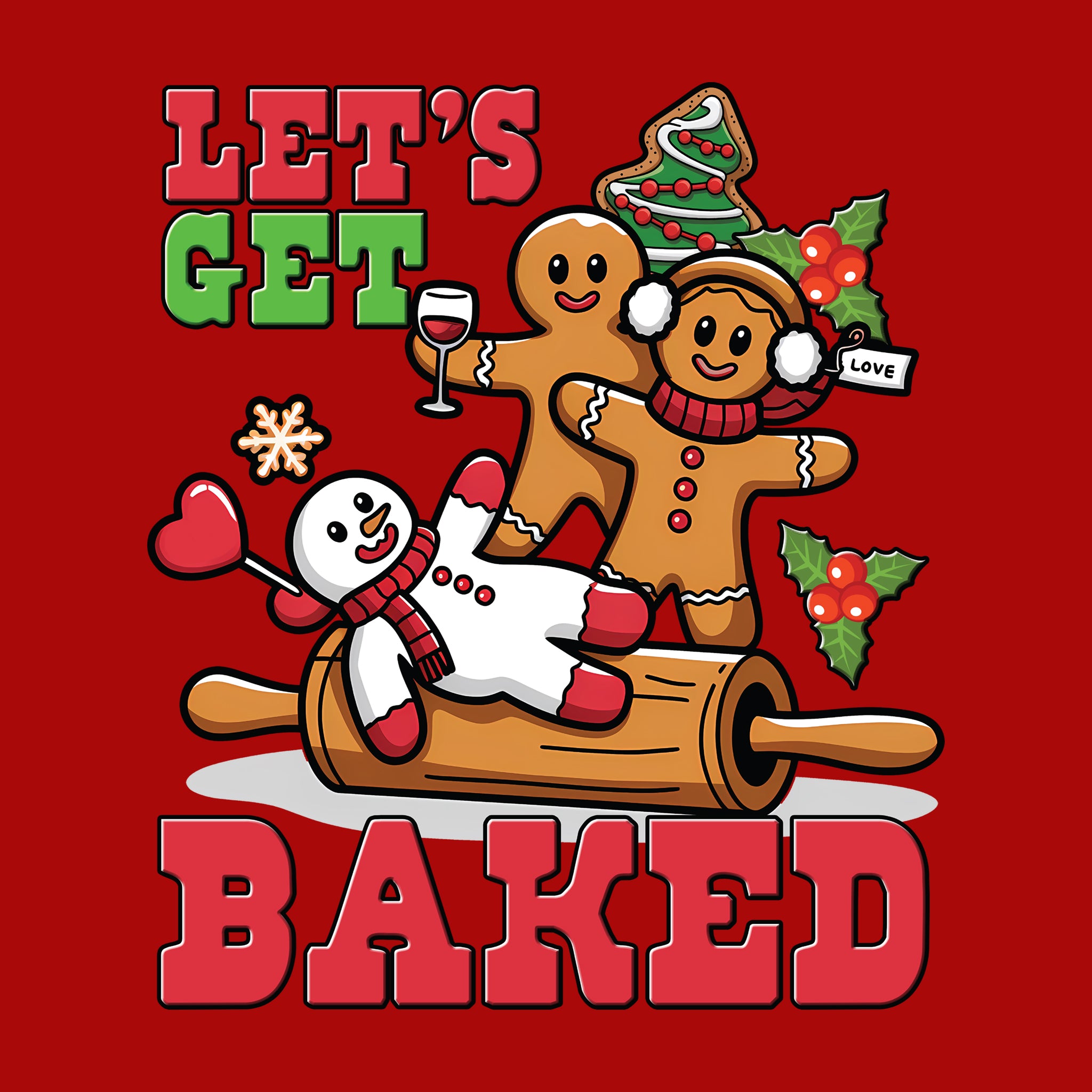 Let's Get Baked Gingerbread Cookies