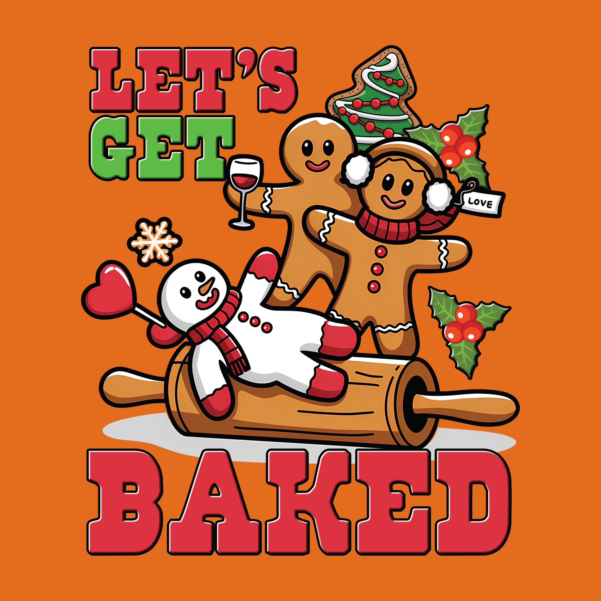 Let's Get Baked Gingerbread Cookies