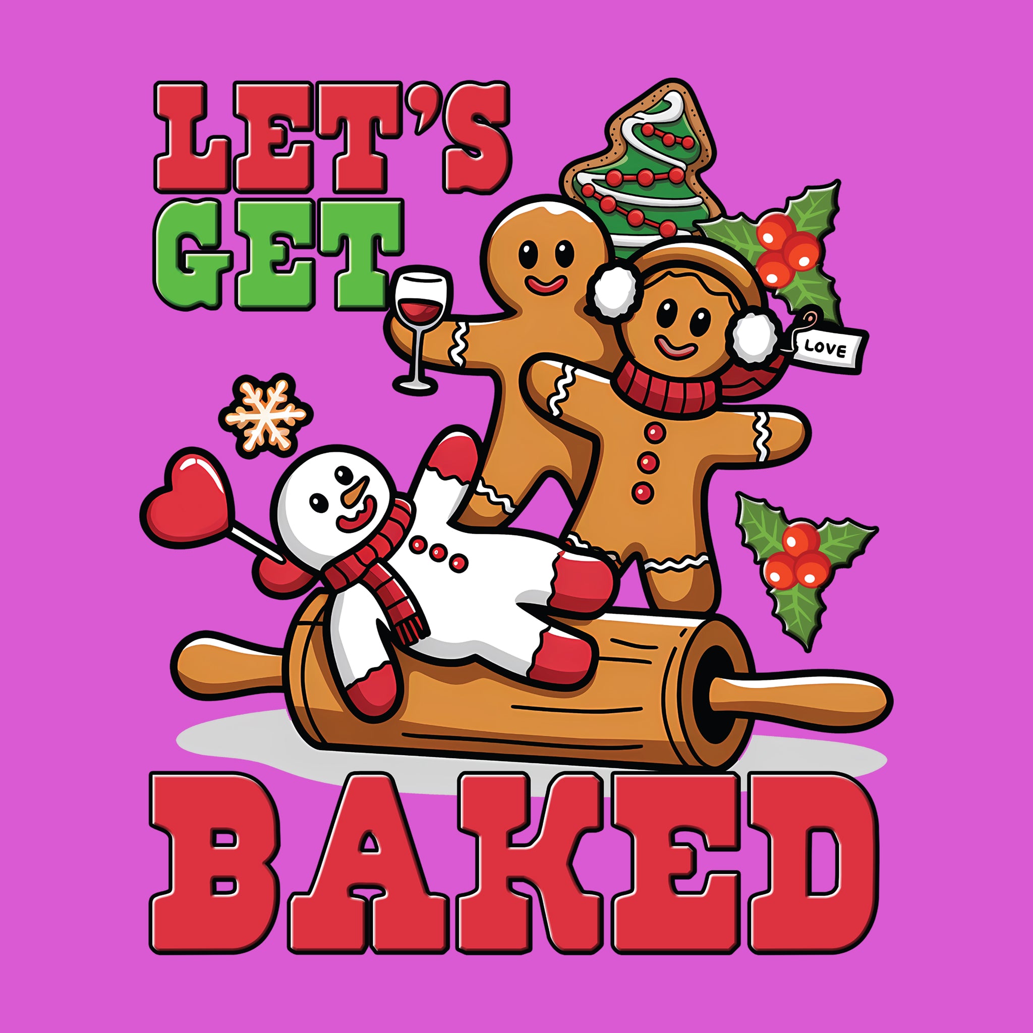 Let's Get Baked Gingerbread Cookies
