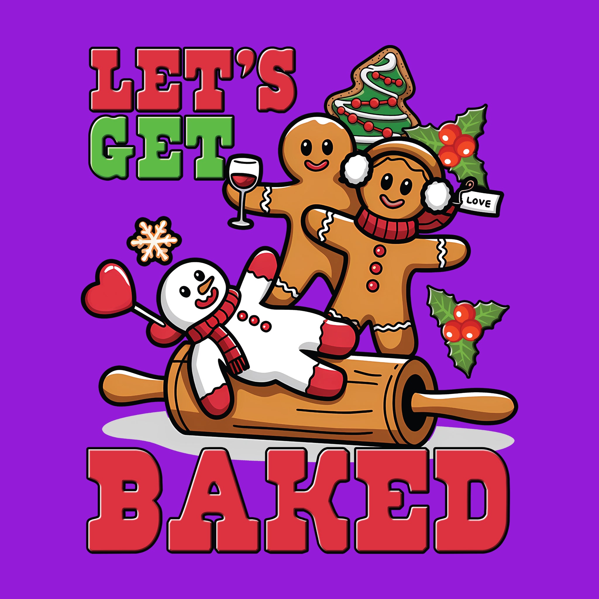 Let's Get Baked Gingerbread Cookies