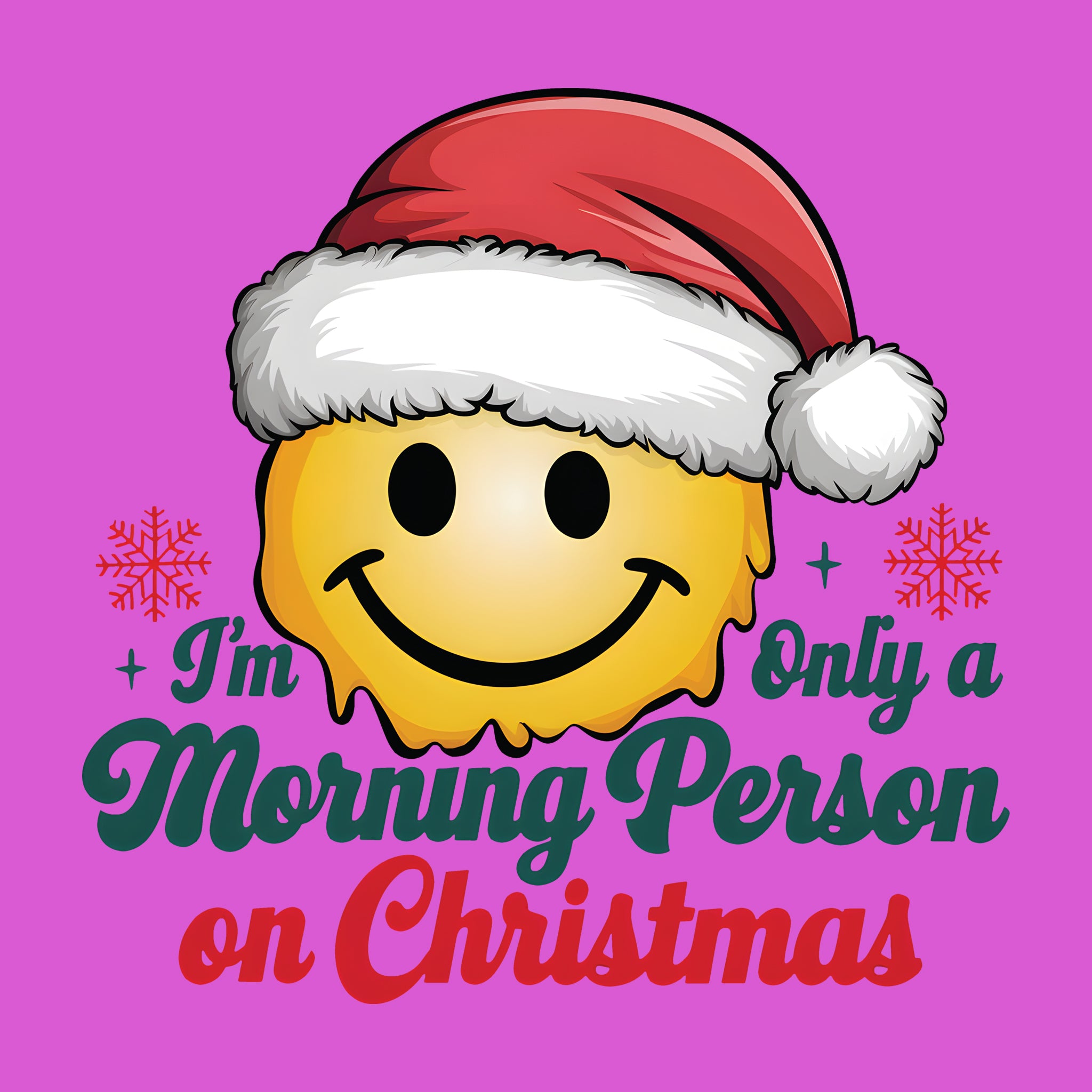 Only a Morning Person on Christmas