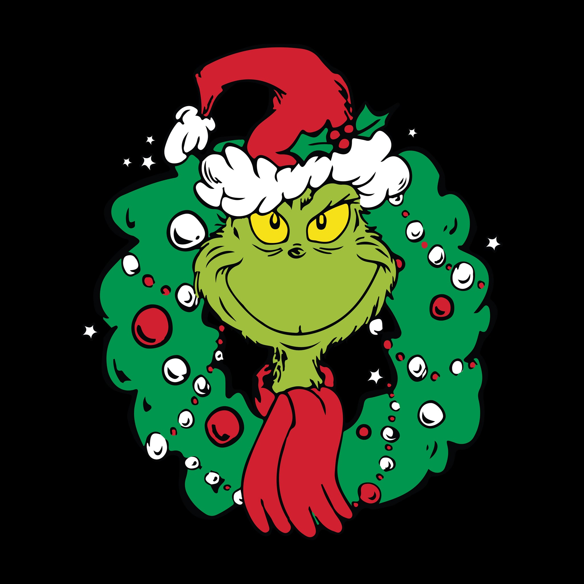 Grinch Wreath