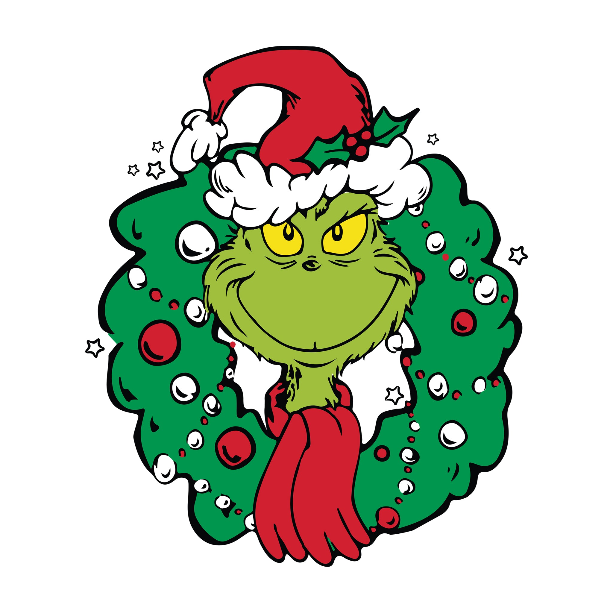Grinch Wreath