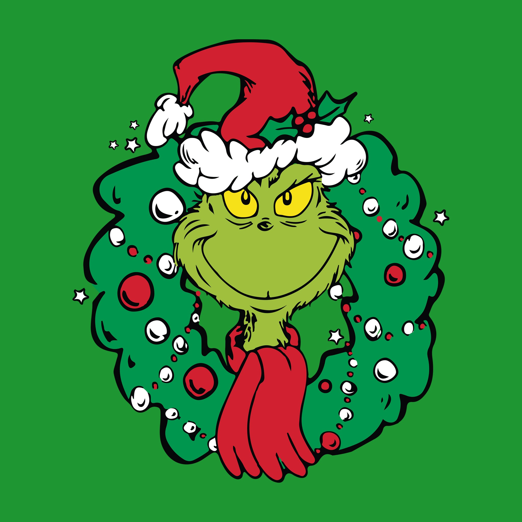 Grinch Wreath