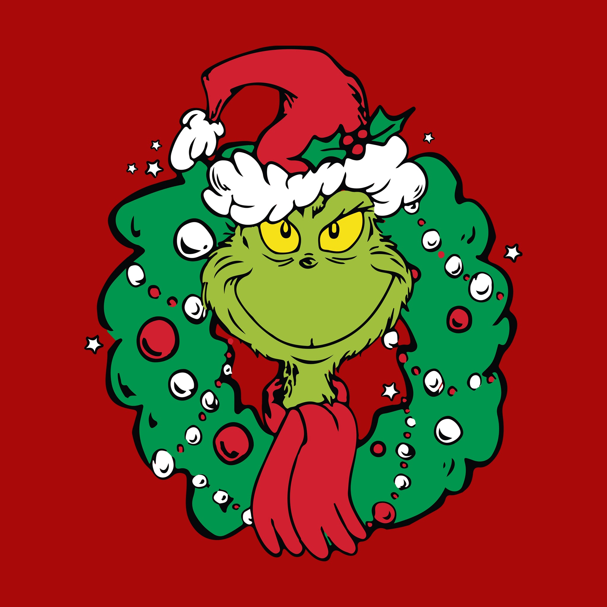 Grinch Wreath