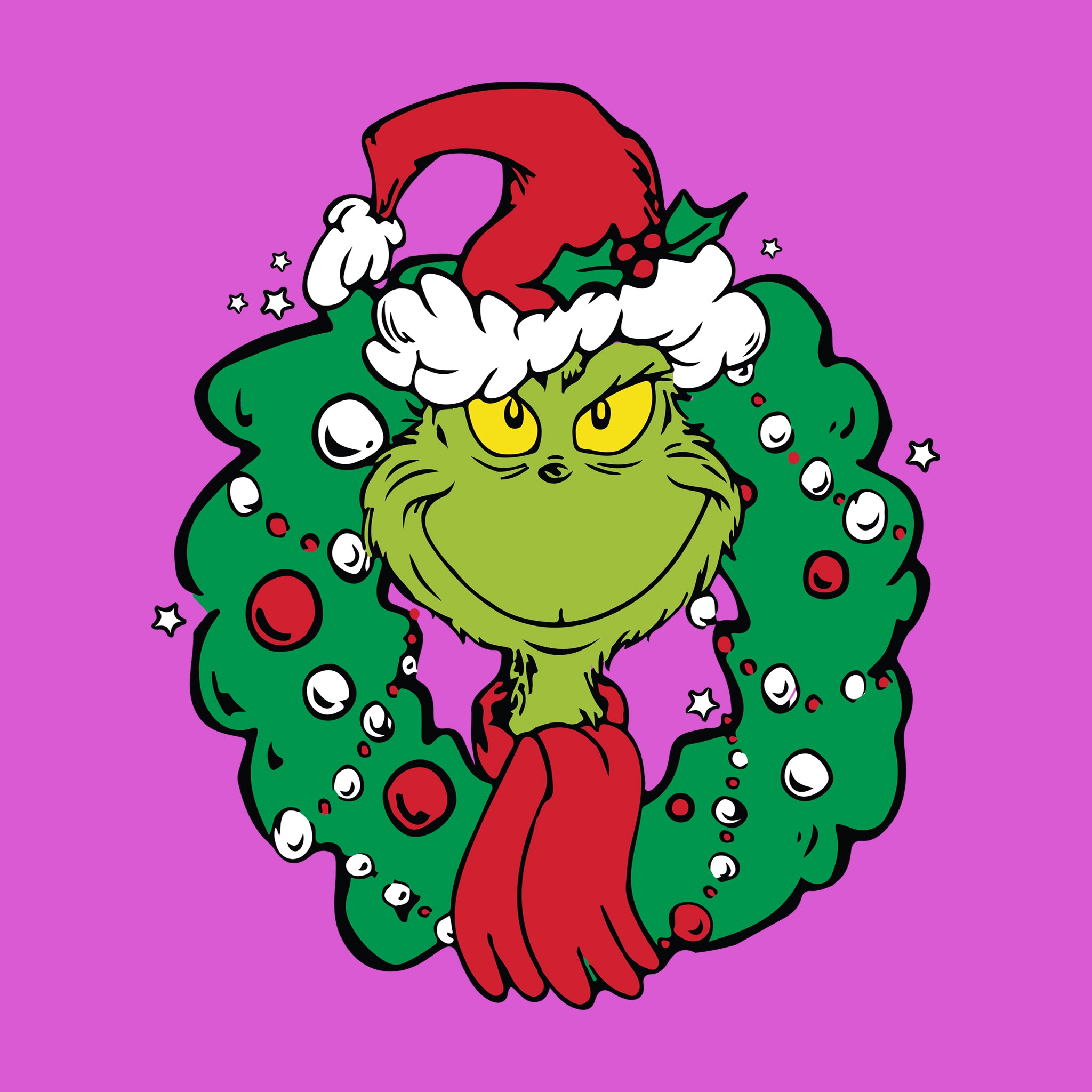 Grinch Wreath