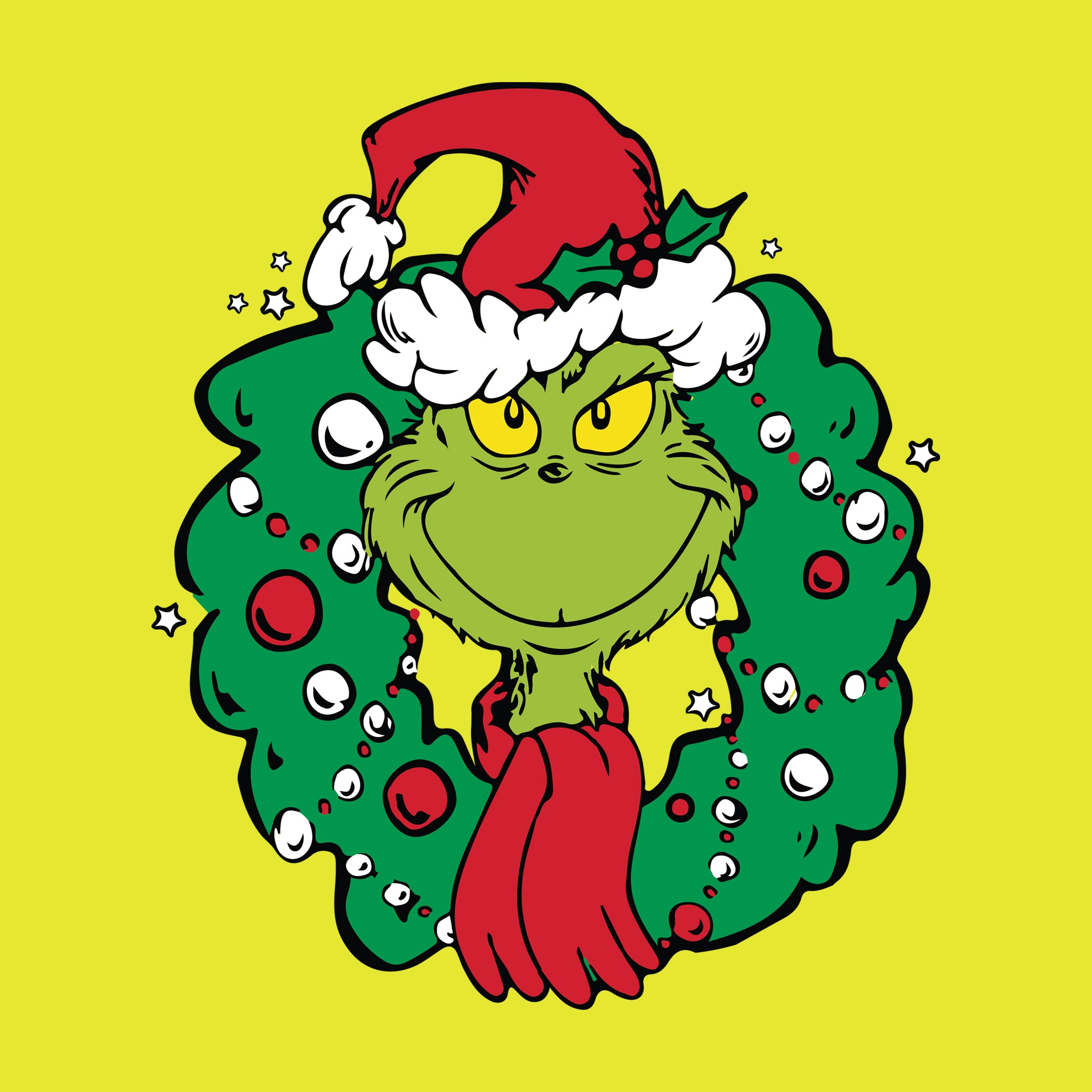 Grinch Wreath