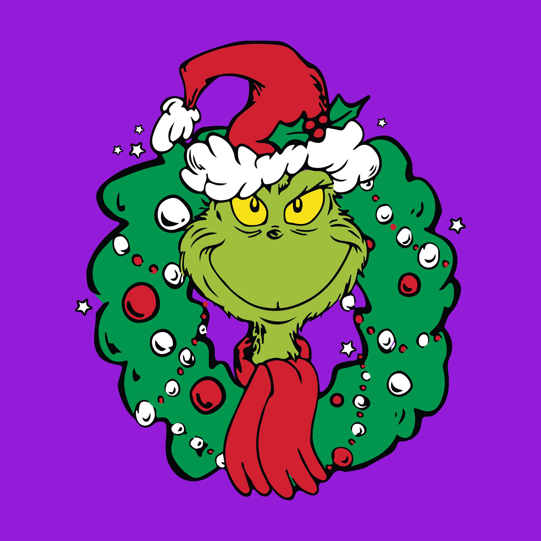 Grinch Wreath
