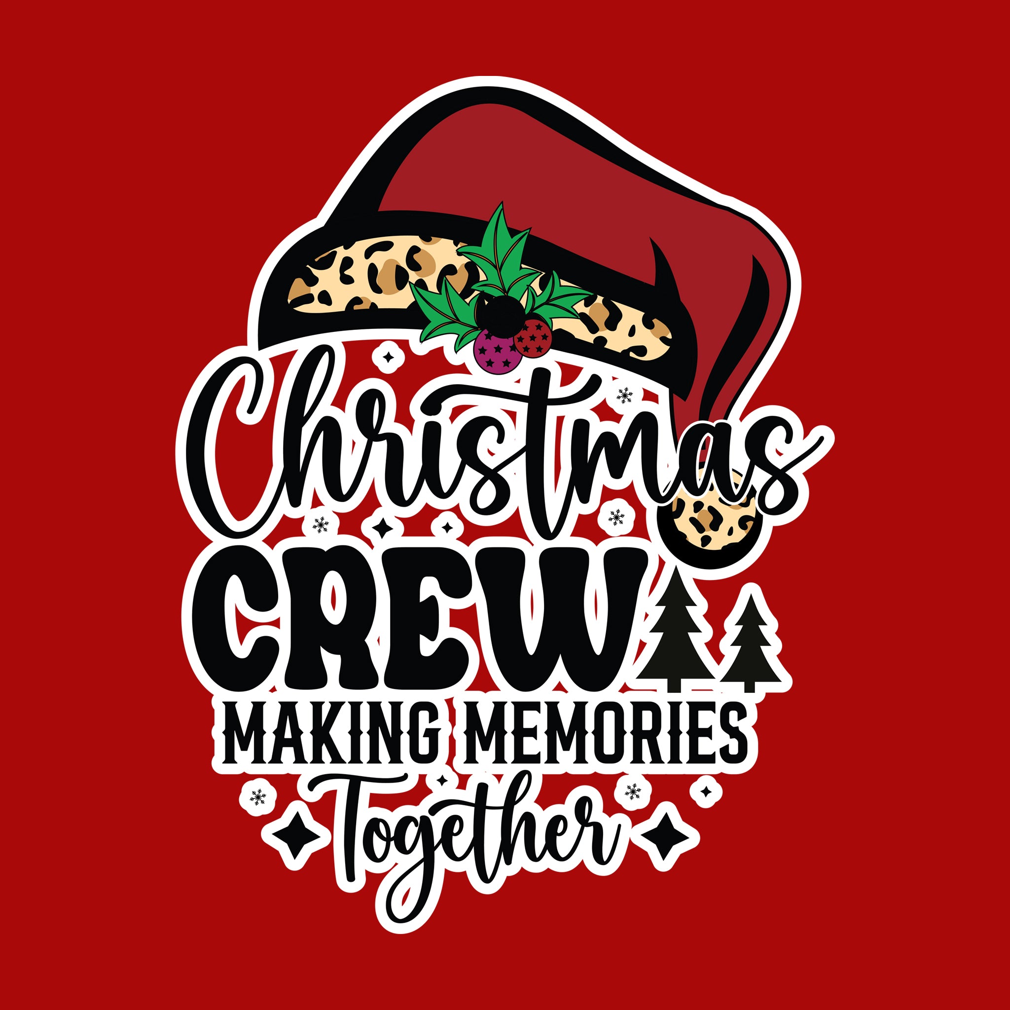 Christmas Crew Making Memories Together