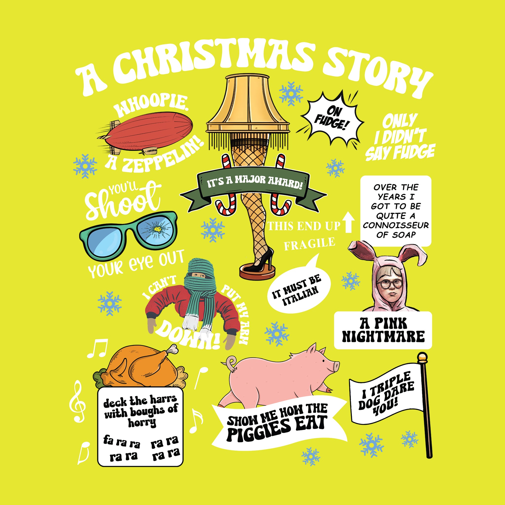 A Christmas Story Collage