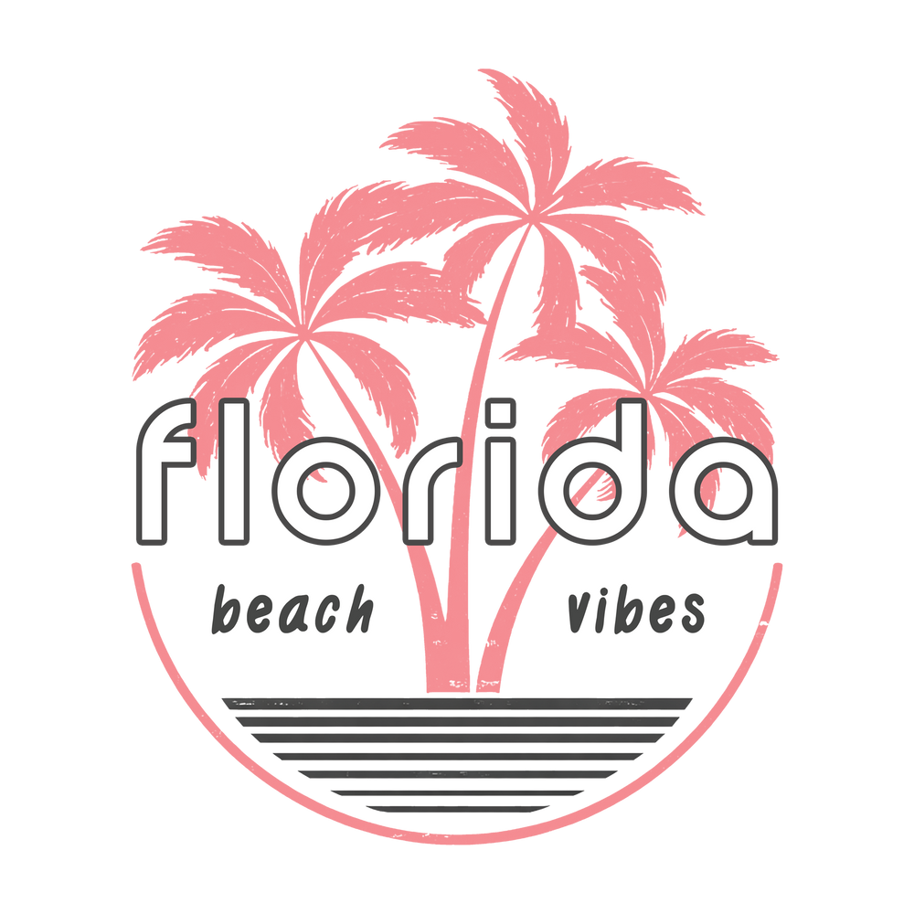 Florida Beach Vibes Palm