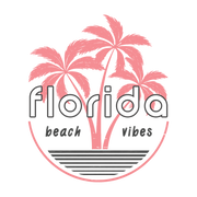 Florida Beach Vibes Palm
