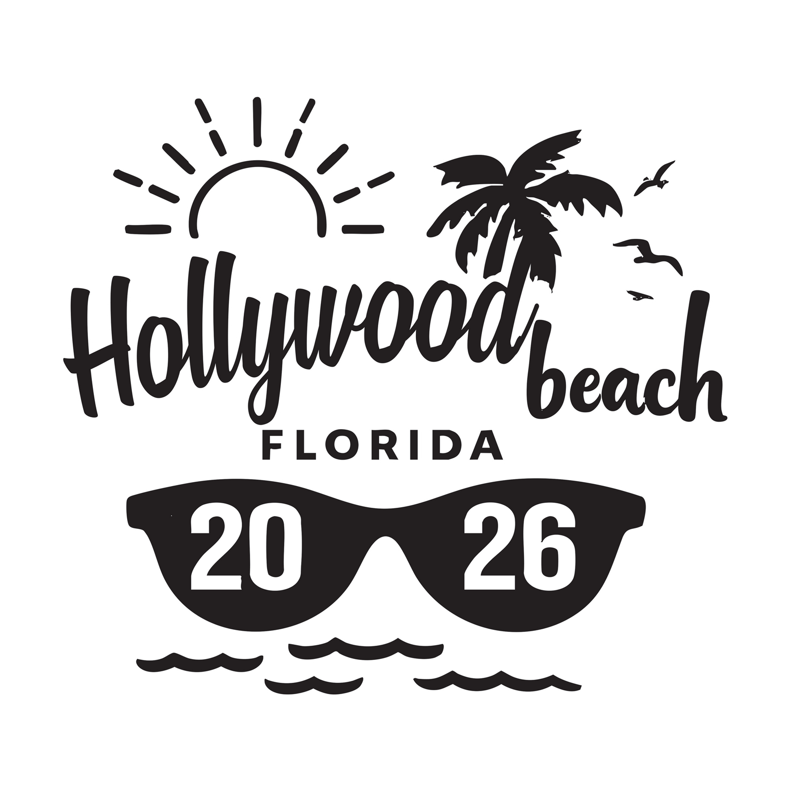 Florida 2026 Sunglasses Black