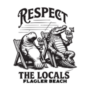 Respect the Locals Manatee/Gator
