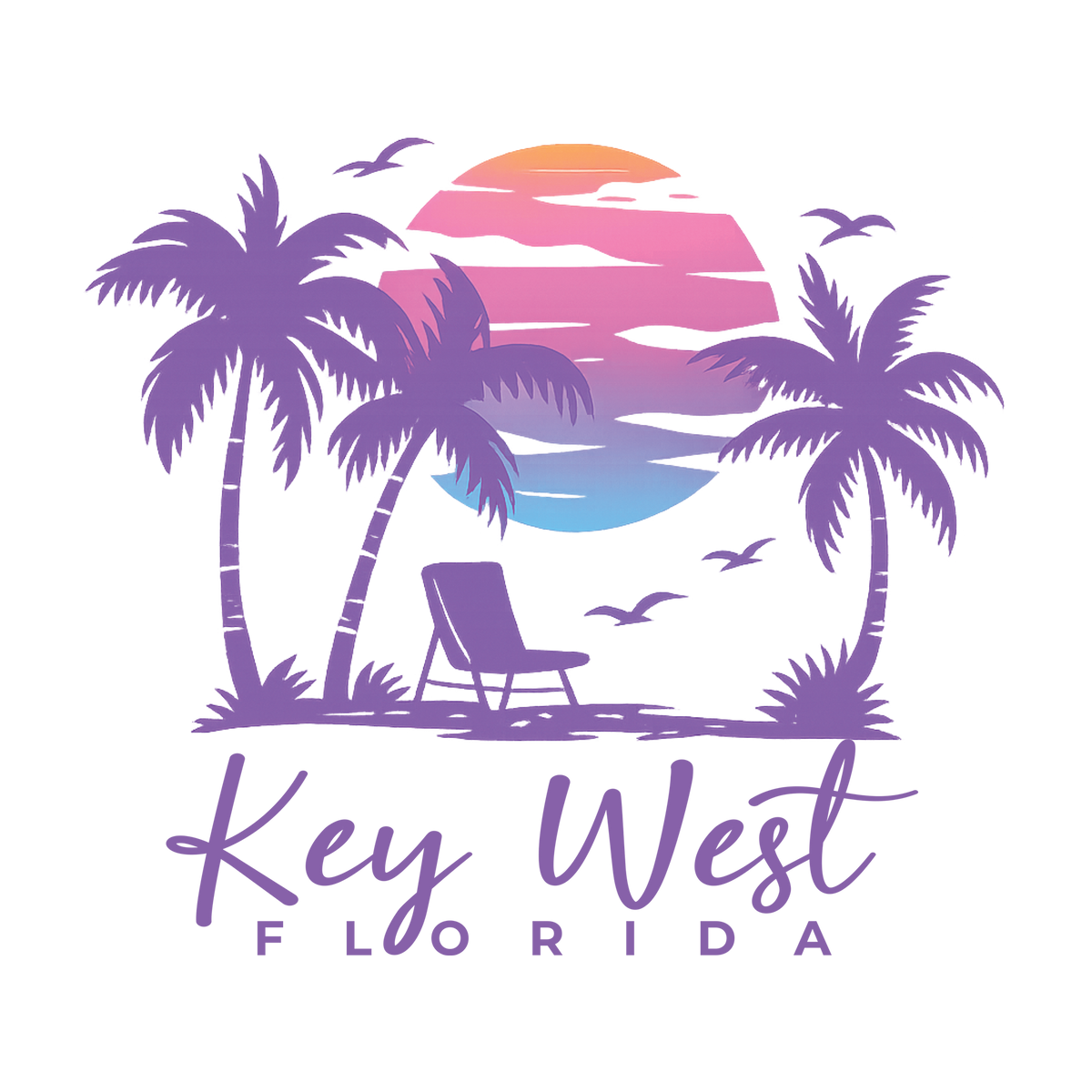 Chill Sunset Palm