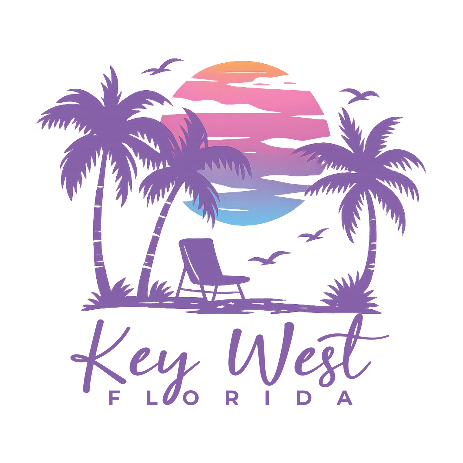 Chill Sunset Palm