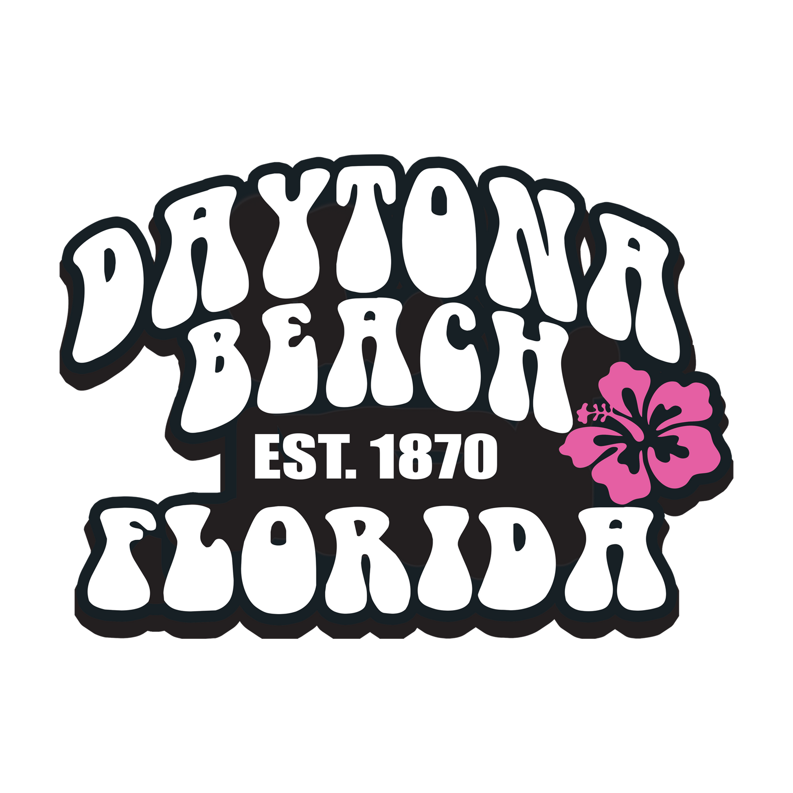 Retro Beach Flower