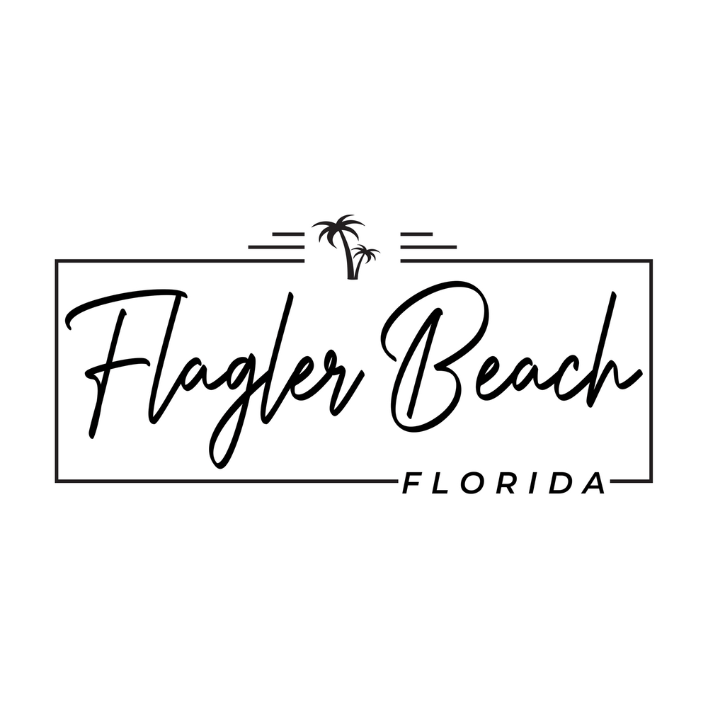 Script Beach Palm Tree