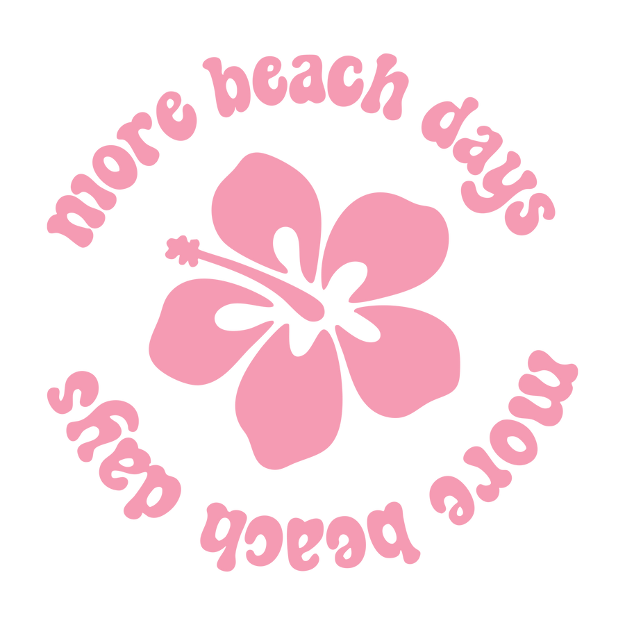 More Beach Days Flower