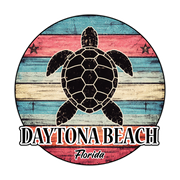 Vintage Sea Turtle Stripe Planks