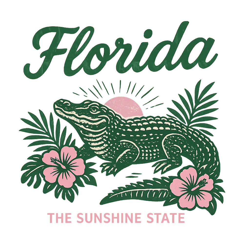 Florida Tropical Alligator