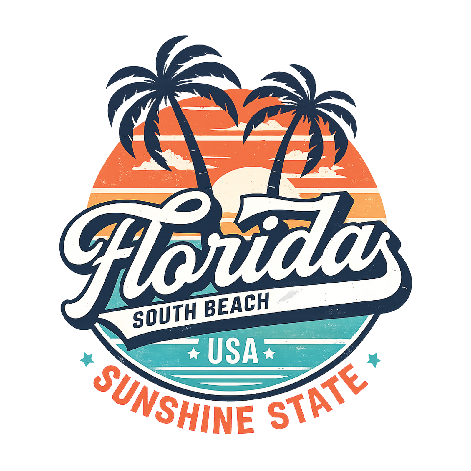 Florida Vintage Sunset