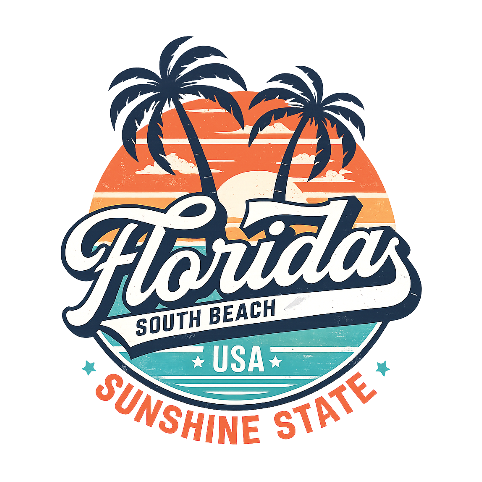 Florida Vintage Sunset