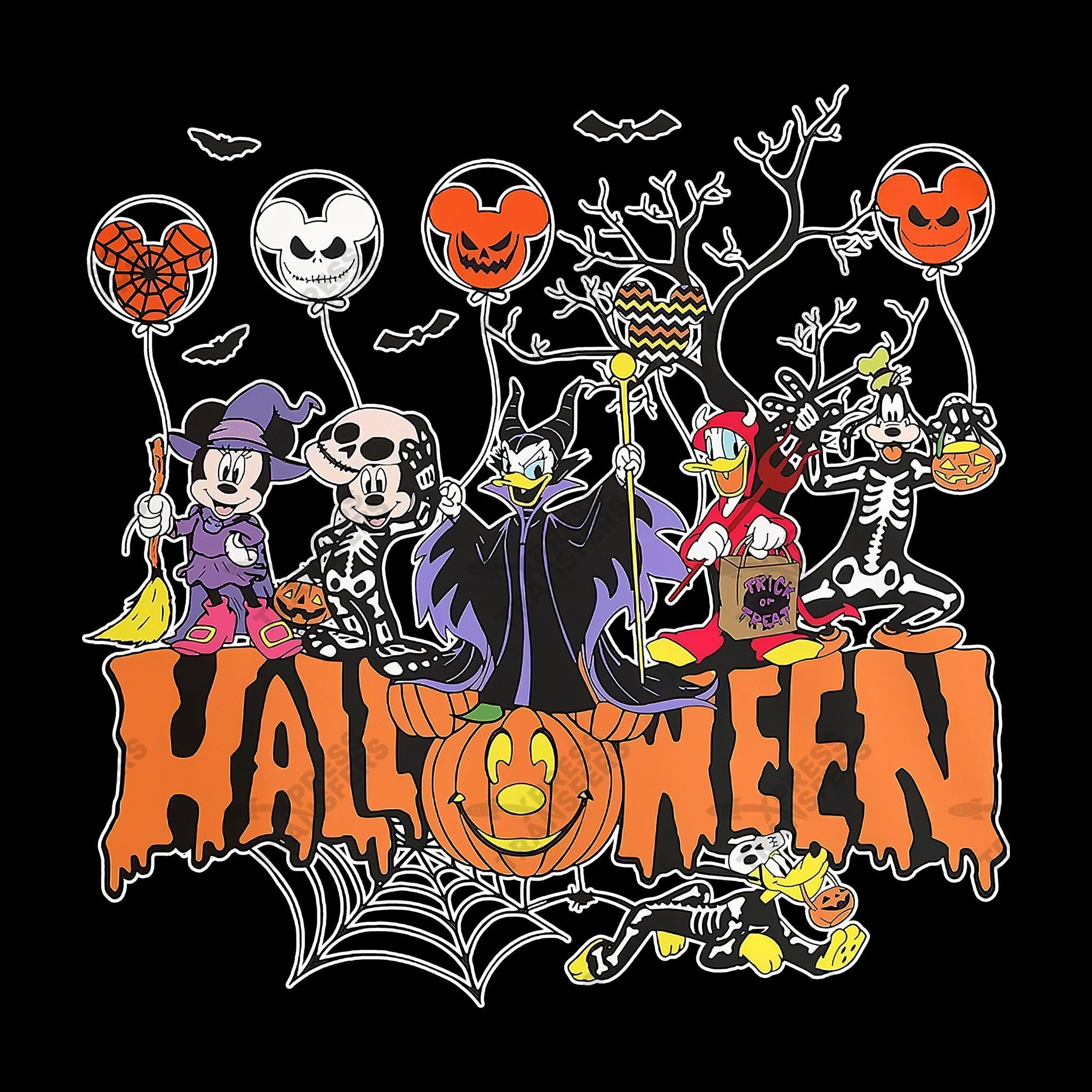 Disney Characters Halloween