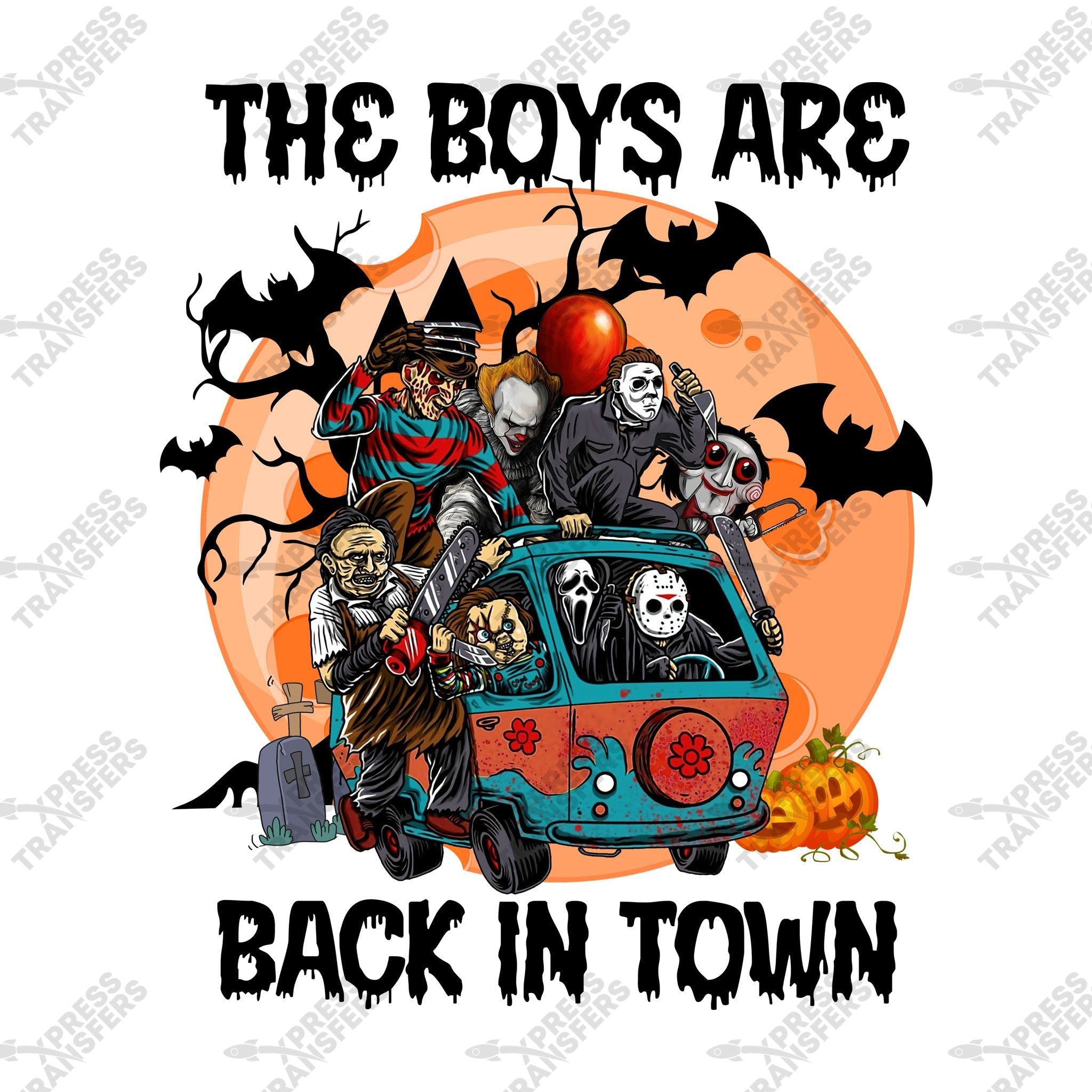 The Boys Are Back in Town Halloween | 12 Pack