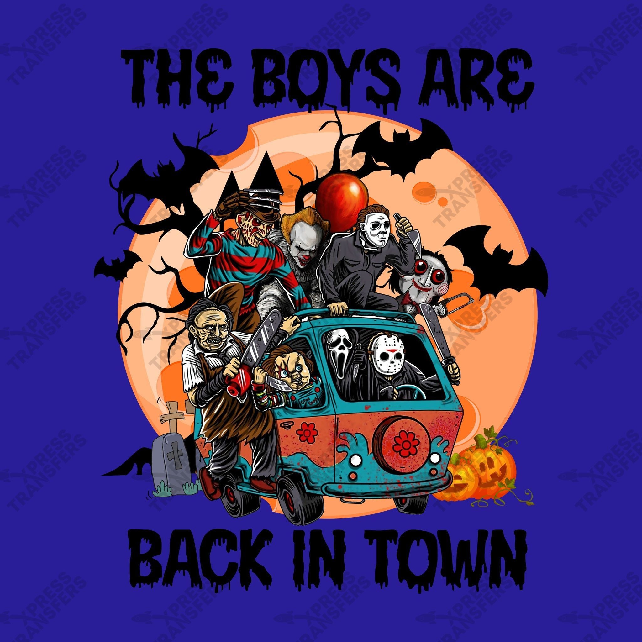 The Boys Are Back in Town Halloween | 12 Pack