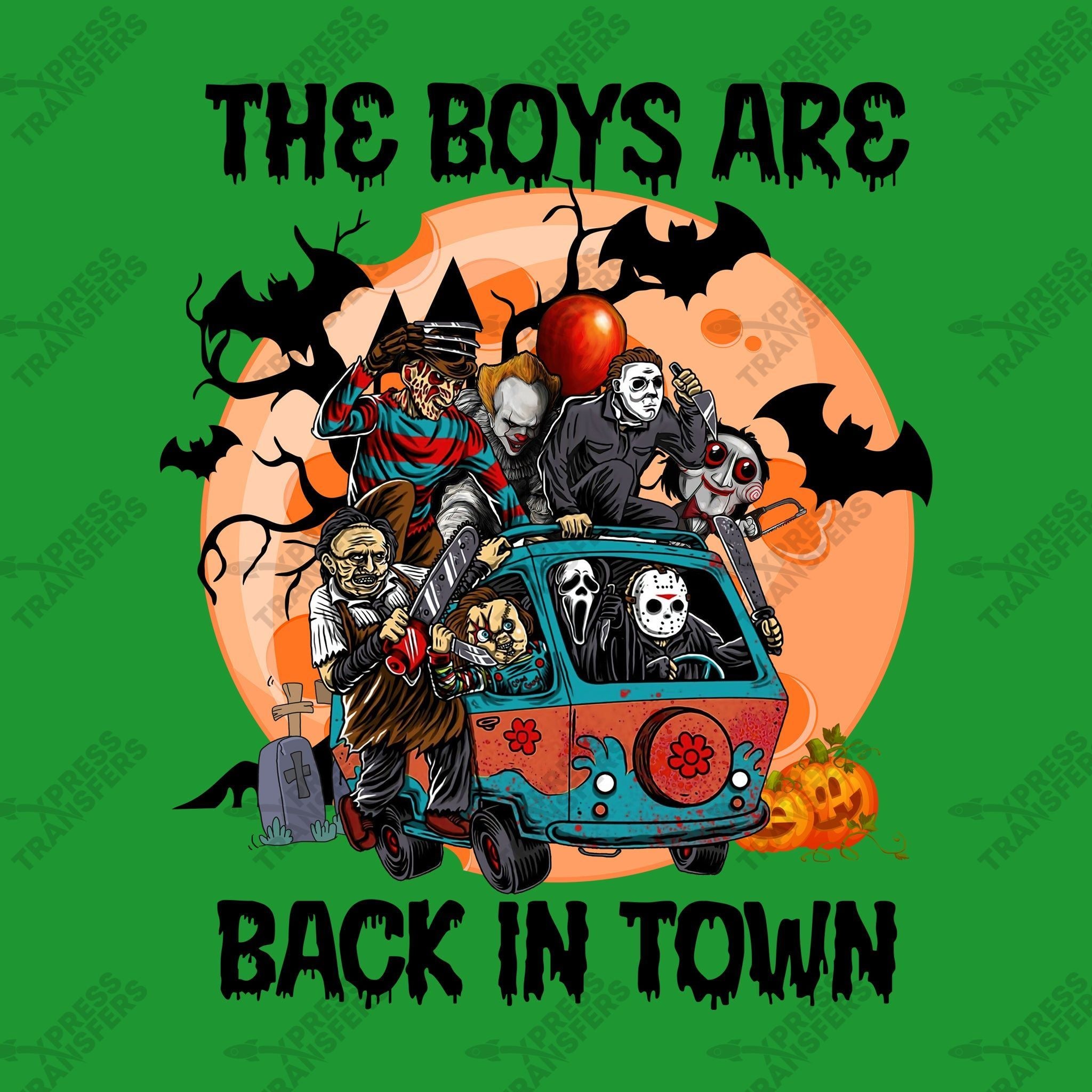 The Boys Are Back in Town Halloween | 12 Pack